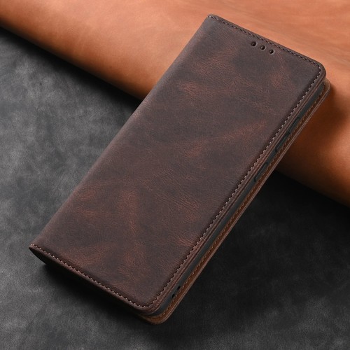 Flip leather magnetic phone - flip,